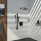 Keeney Mfg Shower Faucet Kit, Matte Black, Wall KIT-QUA130CMB - alternate 8